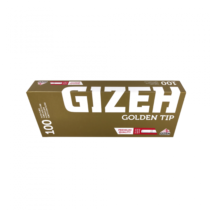 Гильзы "GIZEH Golden Tip 100"