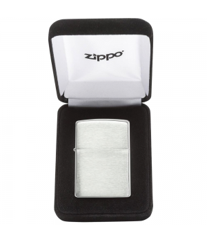 Zippo 13 Brushed Sterling Silver