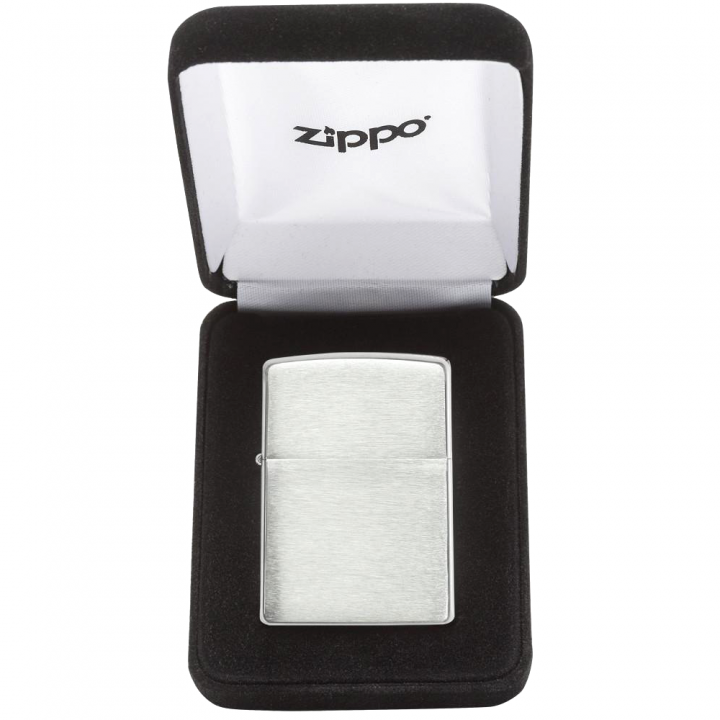 Зажигалка "Zippo 13 Brushed Sterling Silver"