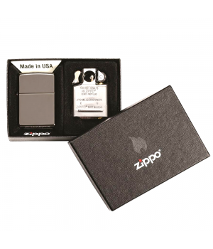 Zippo 29789 Black Ice® Lighter & Pipe Insert