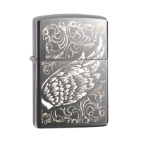Zippo 29881 Filigree Flame and Wing Design