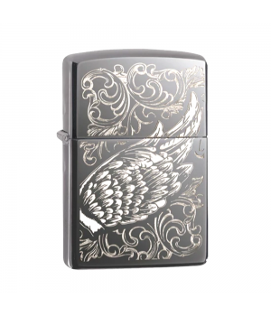 Zippo 29881 Filigree Flame and Wing Design