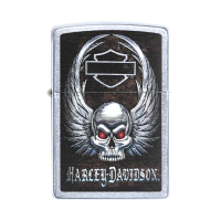 Zippo 29558 Harley Davidson Skull 