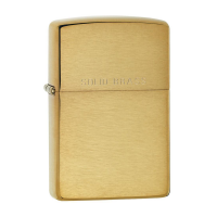 Zippo 204 Classic Brushed Solid Brass