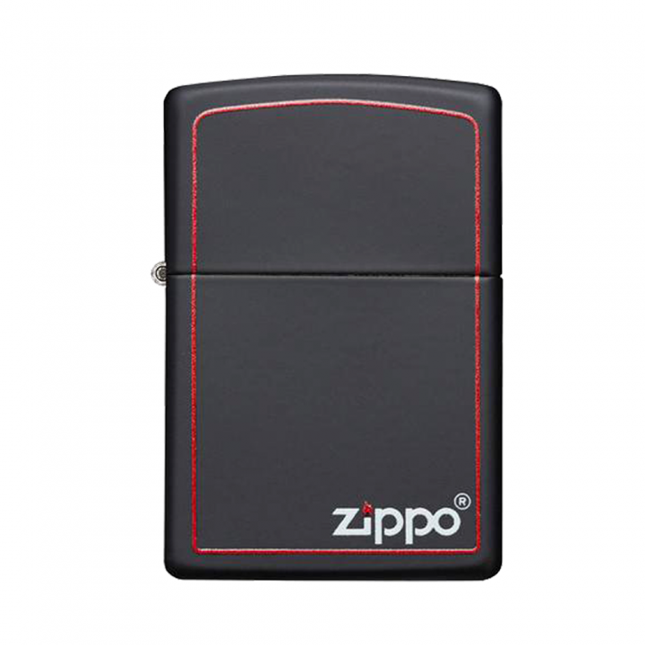 Зажигалка "Zippo 218ZB Classic Black and Red"